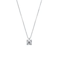 Collar Mirco Visconti Mujer collana punto luce in Oro Diamante 0.30 Ct BN1/60 - BN1/60